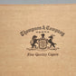 Thompson & Company Tampa Burma Cheroots Fine Cigar Box 150 Cigars Vintage
