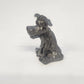 Godinger Pewter Longhorn Bull/Cow Figurine 1.5" Western Cowboy Animal Vintage