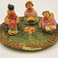 Popular Imports 8pc Mini Tea Set Chicken Roaster Polystone Resin Decorative 1995