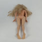Mattel Barbie Doll Heart Tattoo Blonde Bendable Knees Nude 1998 Head 1999 Body