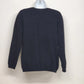 Women's Black V-Neck Cashmere Sweater Size Medium Soft Knit Classic Pullover