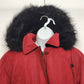 IZ Sport Polyester Lined Women Large Hooded Parka Winter Coat Vintage