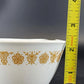 Corelle Butterfly Gold Cups Saucers Set 9pc Vintage
