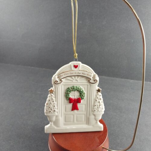 Lexon First Year in First House 4" Porcelain Ornament Boxed New Undated