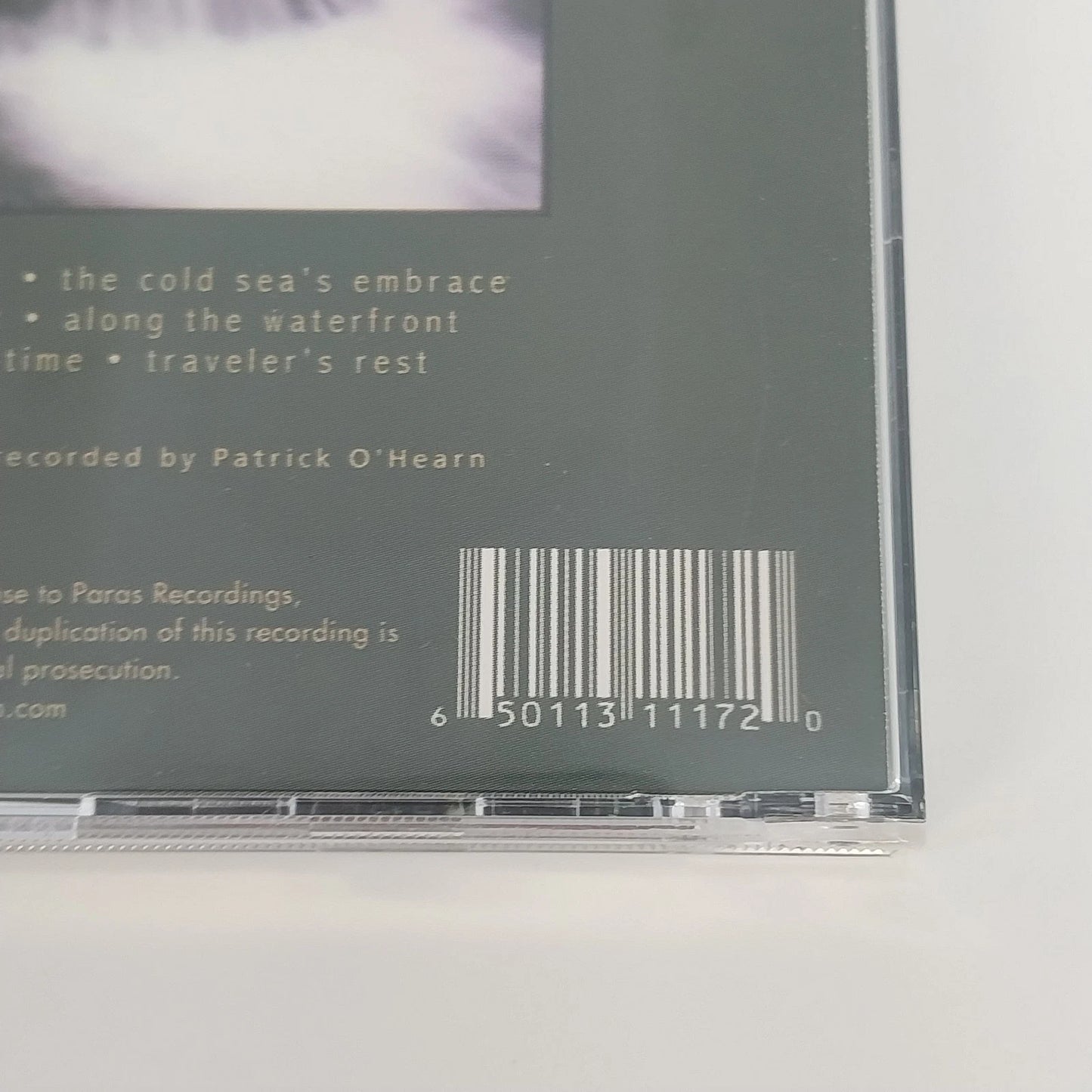 Patrick O'Hearn So Flows The Current CD 2000 Paras Ambient New Age Instrumental