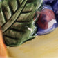 Fitz and Floyd Vintage 1989 Calypso Majolica Hand Painted Ceramic Fruit Bowl 7"
