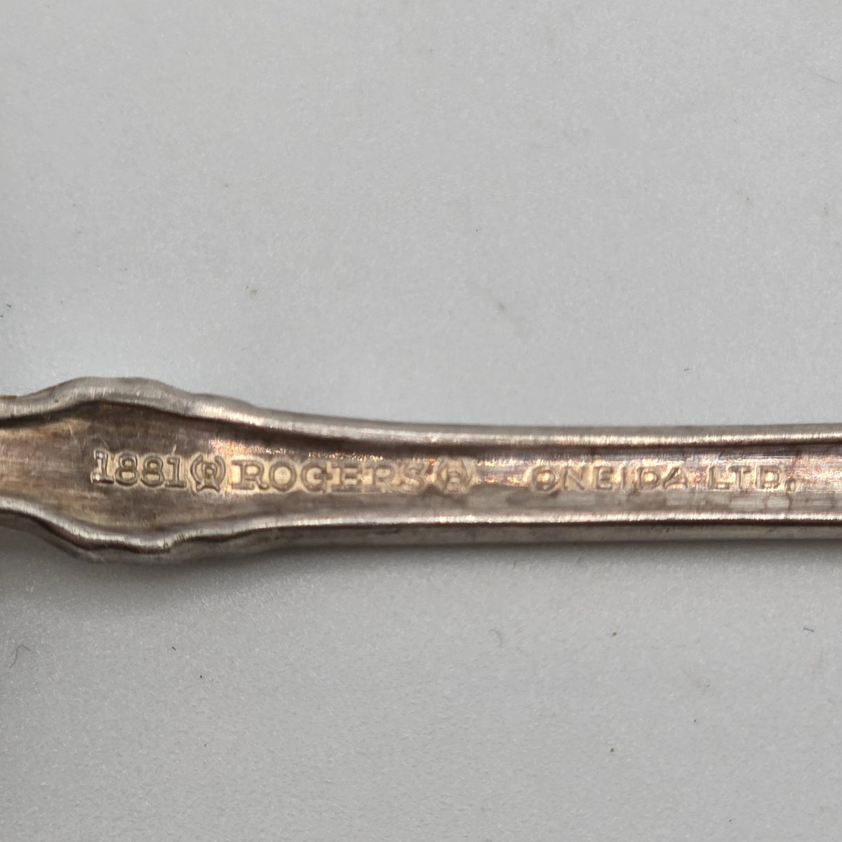 1881 Rogers Oneida Flirtation Silverplate Serving Utensils 6 Pc Lot Vintage
