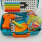 Ranxian Creative Suitcase Building Construction Drill Kit Toy Design For Toddler