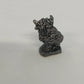 3Pcs Pewter Pelican Alligator Whimsical Creature Miniature Animal Figurines