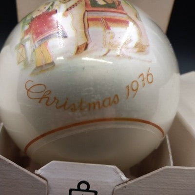 Schmid SACRED JOURNEY 1976 Children Christmas Ornament Limited Edition