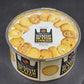 Cookies Tin Royal Dansk Danish Butter Pre-1965 Denmark 8" Rare Collectible