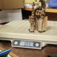 Studio Pottery Giraffe Family Figurine Brown Speckled 7" Artist Marked