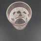 Berney-Bond Floral Glass Tumblers Set 8 Sunflower Rose Magnolia Grape 10oz Vtg