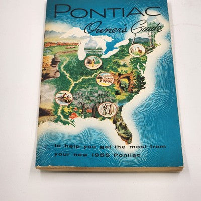 1955 Pontiac Owner's Guide Manual Star Chief Chieftain Wagon Original