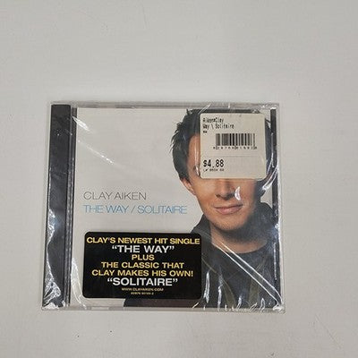 Clay Aiken Measure of A Man The Way / SOLITAIRE Single CD 2004 RCA New Sealed