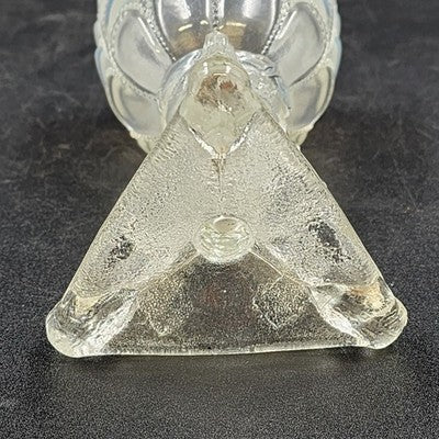Beads & Bark Novelty Vase by Northwood White Opalescent Goblet 1903 Antique