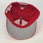 Wisconsin Badgers Snapback Hat 90s Champion Red NCAA Cap