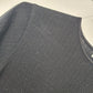 Paul Harris Black Ribbed Knit Top Women's Medium Stretch Short Sleeve Shirt