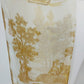 Yellow Gold Scarf Chiffon Monochromatic Design Forest Trees Rectangle 13" x 53"