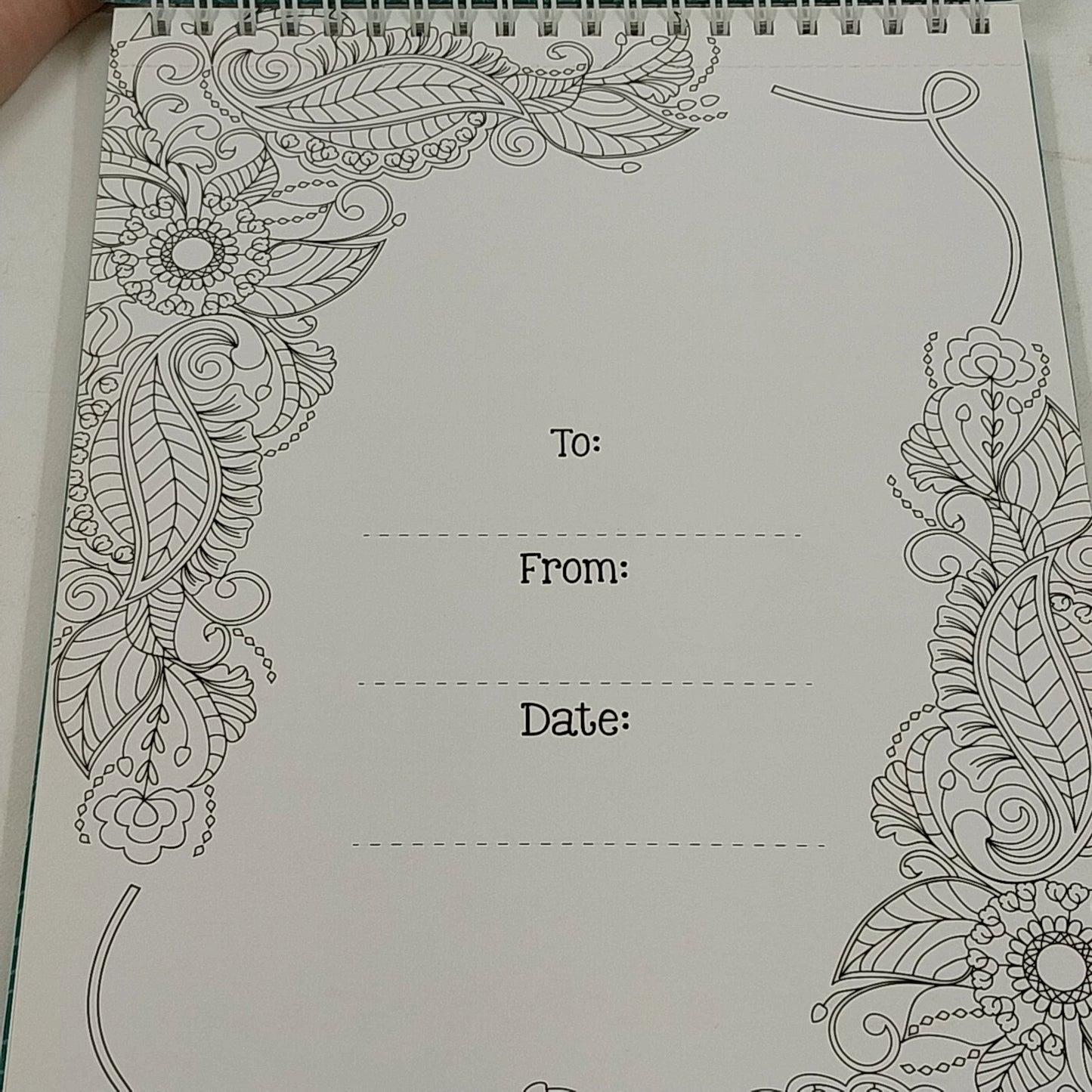 Inspirational Coloring Mom Book Hardcover Christian Scripture Quotes Ring Bound