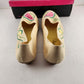 Canvas Beacon Shoes Yellow WaterMelon 10 W Ladies Vintage Wedge NEW Rope Slip-On