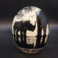Hand Painted Ostrich Egg Art Cape Town South Africa Safari Wildlife Decor 5.5"