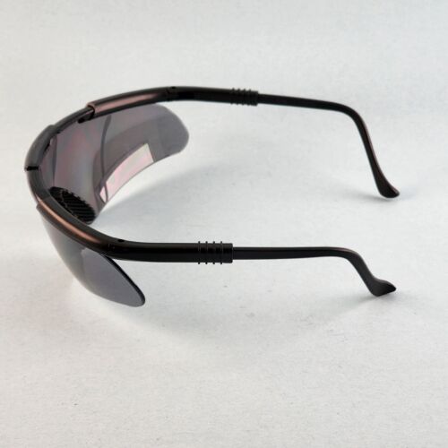 Radians Vector CL0160ID Silver Mirror Lens Safety Glasses Telescope Temple Z87.1