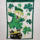 St Patrick Day Garden Flag Leprechaun Shamrock Pot'O'Gold Yard Decor 29"w x 41"h