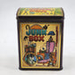 Collectible Tin Junk Box Hinged Lid Any Purpose 6.25" England by Case 1982 Vtg