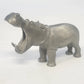 Rawcliffe Pewter Hippopotamus Figurine 2.5" Animal Collectible 1977 Vintage