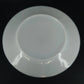 Vintage Oven Ware Milk Glass Dinner Plates Swirl Rim Set of 3