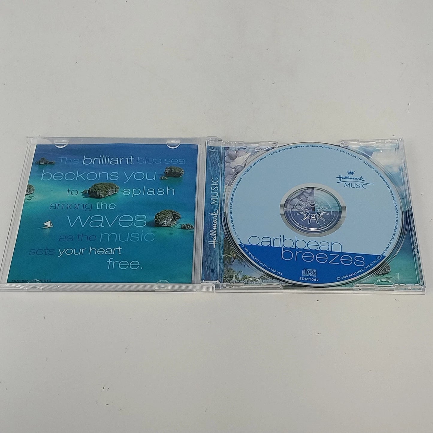 Hallmark Music Caribbean Breezes New Latin Music CD 2000 Various Artists Latin