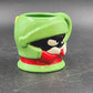 Marvin the Martian Coffee Tea Mug Cup Warner Bros WB Green Figural Ceramic China