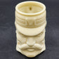 Avon Casey At The Bat Mustache Man Shaving Stein Custard Milk Glass Mug Vintage