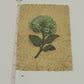 2 Floral Wall Art Hanging Plaques Decor Hydrangea and Magnolia Resin 3D 4x6" Vtg