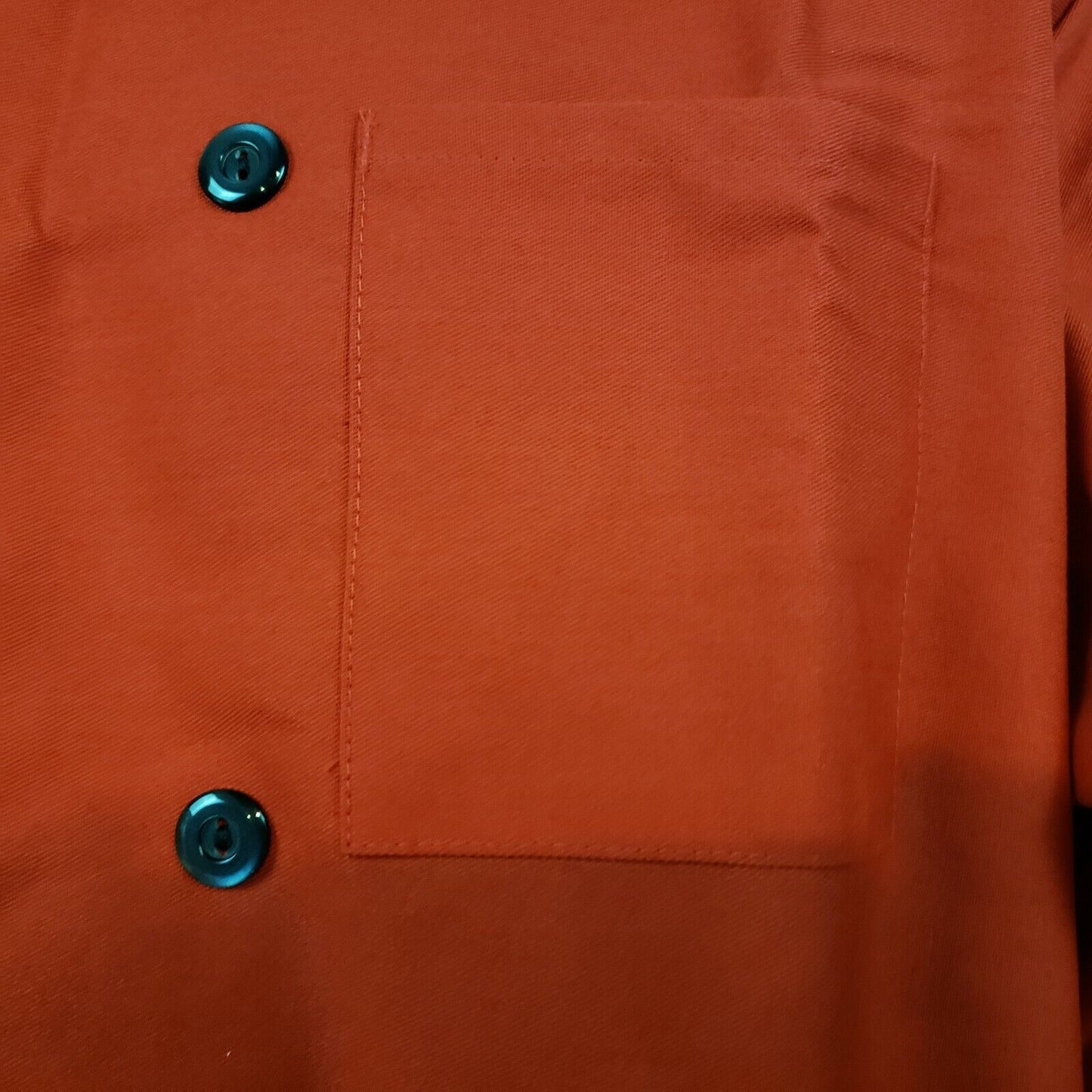 Fame Fabrics 30405 C10P Red 2XL Chef Coat 10 Button