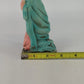 Nativity Kneeling Mary Figure 6" Hand Painted Resin Christmas Church Decor Korea