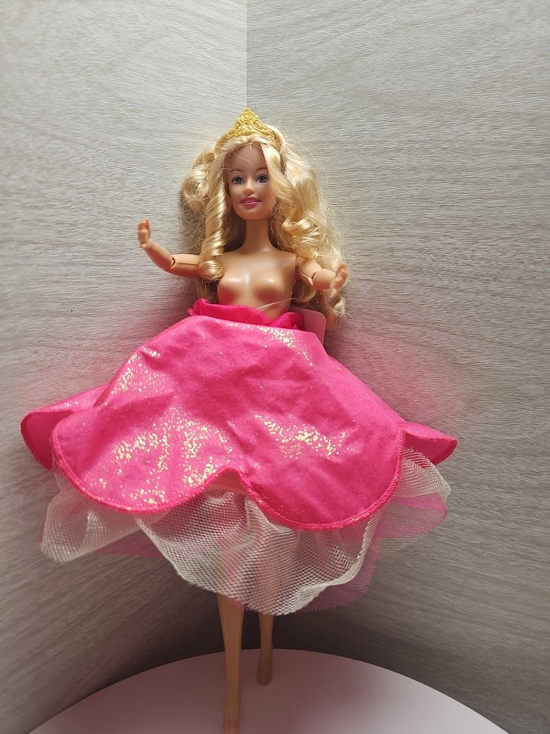 Barbie Genevieve Doll 1999 12 Dancing Princesses Pink Gown