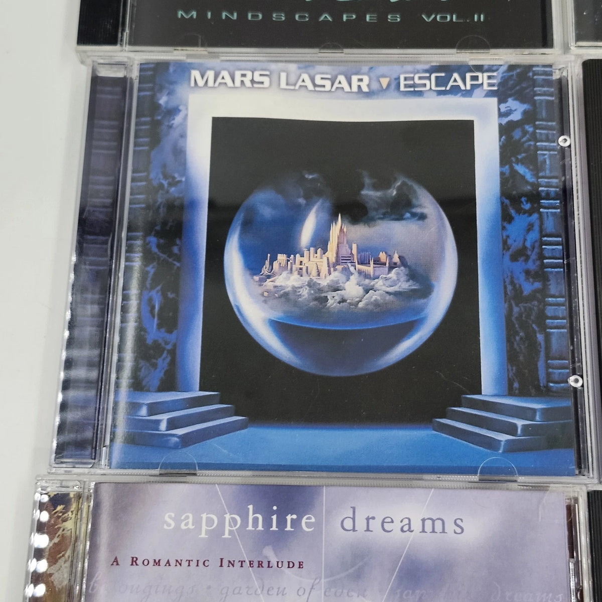 Mars Lasar 4 CD Lot New Age Ambient Electronic Music Olympus Escape 11:02