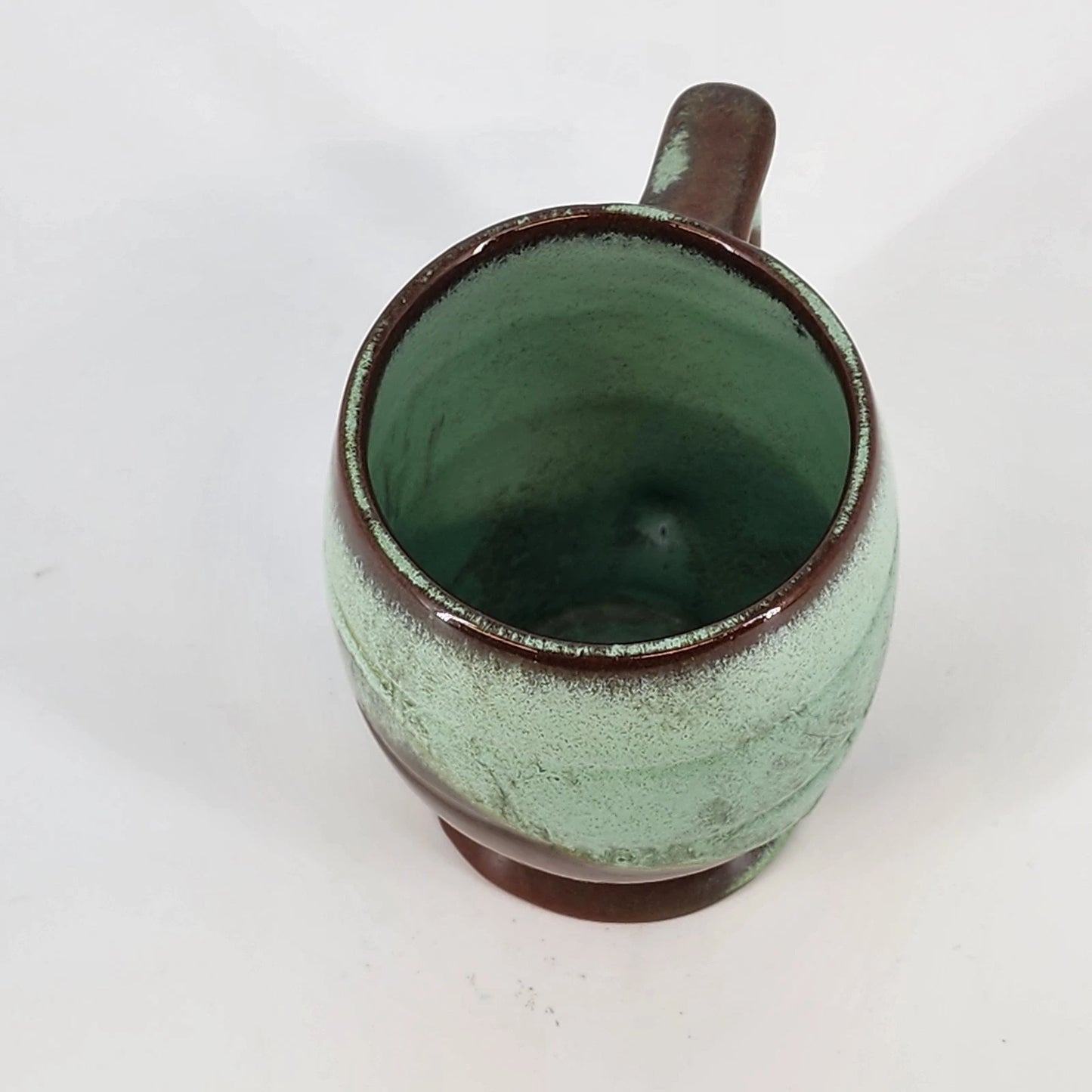Vintage Frankoma C7 Prairie Green Ada Clay Coffee Mug