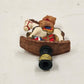 Lamp Shade Finial Polystone Teddy Bear Ornamental Gifts Rocking Horse