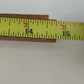 Hand Carved Wooden Crucifix Jesus INRI Two Tone Brown 15" Wall Cross Vintage