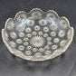 Westmoreland Glass Bowl Star Pattern EAPG Round 9.5" Scalloped Vtg Centerpiece