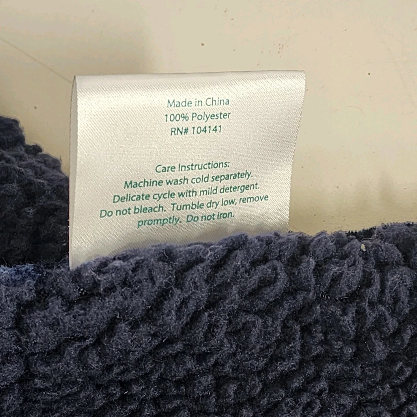 Northeast Outfitters Aztec Throw Blanket Blue White 48x60 Polyester