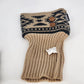 Muk Luks Knit Boot Toppers Beige Cream Button Cuff Leg Warmers