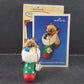 Hallmark Keepsake Christmas Ornament Collector's Series Blue Box w Memory Card