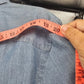 American Eagle Men’s Blue Denim Button-Front Shirt Size Large Athletic Fit China