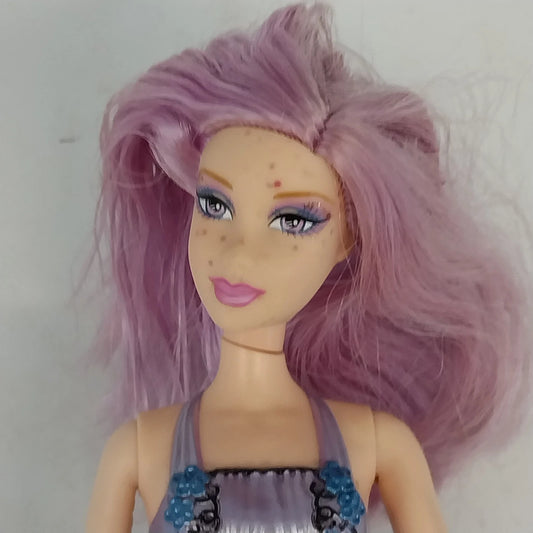 Mattel Barbie Mariposa Willa Lavender Fairy Doll Butterfly 2007 Body 2004 Head