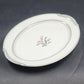 Noritake Crest Oval Serving Platter 5421 Lily the Valley 13" Platinum Trim Vtg