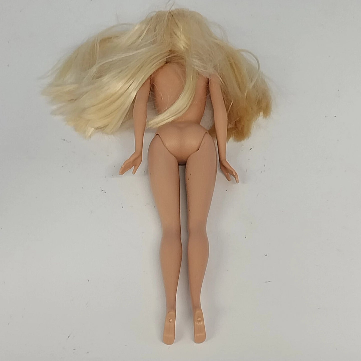 Mattel Barbie Sweetie Blonde Bendable Knees Pink Lips Nude 1998 Head 1999 Body